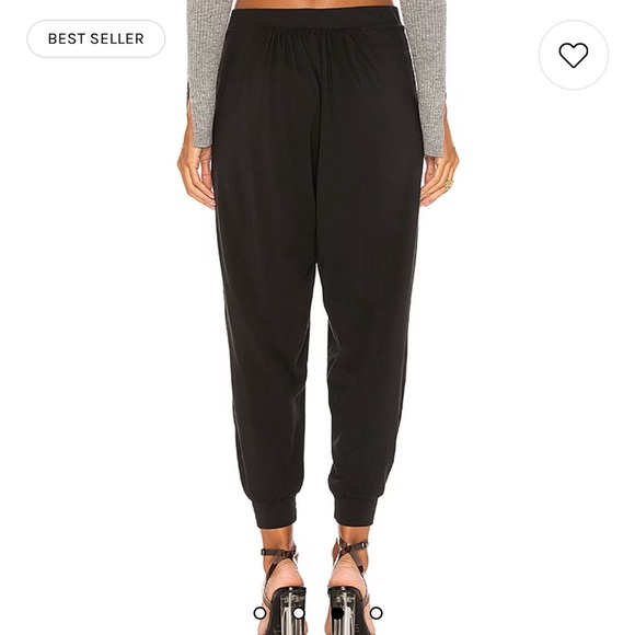 Bobi Jersey Jogger in Black - Picture 4 of 16